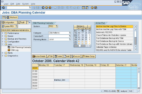 SAP applications performance testing and monitoring