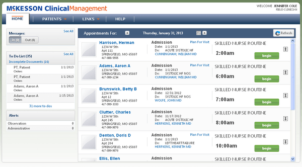 McKesson healthcare software