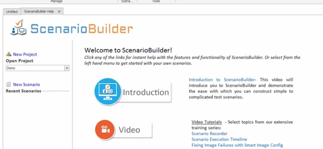 Scenariobuilder startup